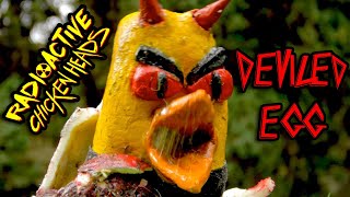 DEVILED EGG El Pollo Diablo 😈 Radioactive Chicken Heads music video [upl. by Garate]