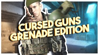 Tarkov Cursed Guns Grenades Edition  Escape From Tarkov Highlights [upl. by Hoi]