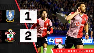 EXTENDED HIGHLIGHTS Sheffield Wednesday 12 Southampton  Championship [upl. by Maritsa]