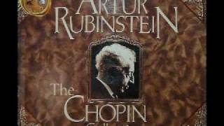 Arthur Rubinstein  Chopin Polonaise in A Major Op 40 No 1 quotMilitaryquot [upl. by Angela]