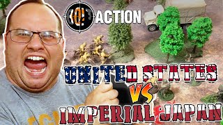 United States vs Imperial Japan  Bolt Action Introductory Game [upl. by Puett889]