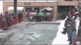 Ski Bluewood Pond Skimming [upl. by Niawtna112]