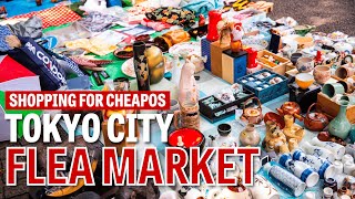 Shopping for Cheapos Tokyo City Flea Market [upl. by Enomor]