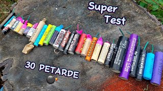 Compilatie cu petarde  Test petarde 1 foc  Test petardy firecracker  Compilation pollenboler [upl. by Aeslek]