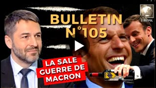 Stratpol  Bulletin N°105 Macron  la sale guerre le général Hiver 27102022 [upl. by Aisenat]