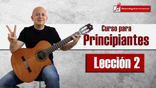 Curso de guitarra para principiantes Lección 2 Cambio de cuerdas y afinación [upl. by Farrish]