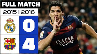 Real Madrid vs FC Barcelona 04 20152016  PARTIDO COMPLETO [upl. by Hermann]