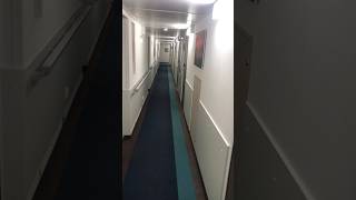 Drake Passage from hallway on cruise ship in Antarctica [upl. by Mukerji]