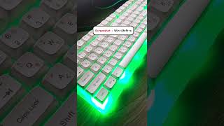 quotQuick Screenshot Trick with Win  Shift  S 🔥  asmr keyboard windowstricks windowstips [upl. by Bonney]