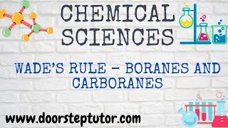 Wade’s Rule – Boranes and Carboranes  Chemical Sciences  CSIR  IIT JAM [upl. by Eilrak353]