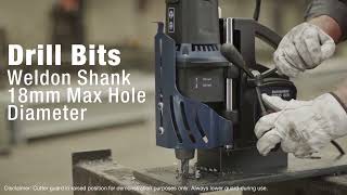 Holemaker Pro 65 Magnetic Base Drill Hole Annular Cutter Steel Drilling HMPRO65 [upl. by Pimbley]