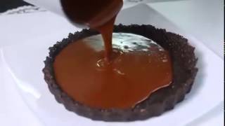 How to Make Chocolate Salted Caramel Tart Recipe [upl. by Arriek]