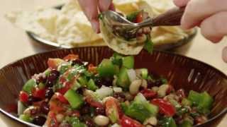 How to Make Texas Caviar  Vegetarian Recipes  Allrecipescom [upl. by Aihseya]