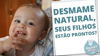 DESMAME NATURAL  8 SINAIS QUE INDICAM QUE SEU FILHO ESTÁ PRONTO [upl. by Holden]