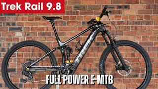 2023 Trek Rail 98 Full Review  Electric Mountain Bike Specs and Features Explored [upl. by Essyle]