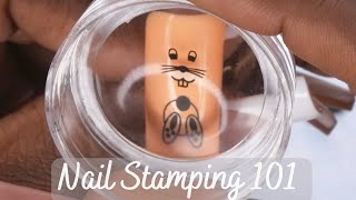 Nail Art Stamping 101  Tips and Tricks  Madam Glam Gel Polish Review [upl. by Hepsoj]