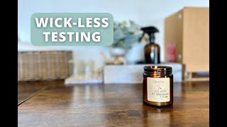 Wickless Testing amp Updates On Waxes [upl. by Eynahpets615]