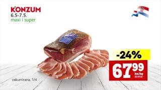 Konzum vikend akcija od 65 do 75 [upl. by Ioves]