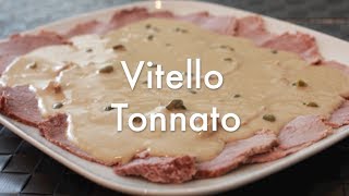 Vitel Toné o Vitello Tonnato  Recetas de Cocina ✅ [upl. by Teresina]