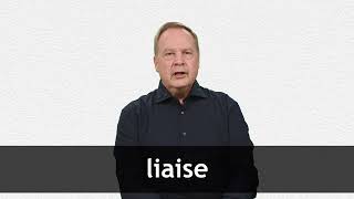 How to pronounce LIAISE in American English [upl. by Josie]