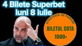 BILET COTA 1000 LA SUPERBET AZI 8 IULIE PONTUL ZILEI BILETUL ZILEI [upl. by Nivri]