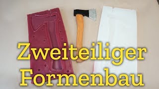 TUTORIAL Zweiteiliger Formenbau [upl. by Enomes]