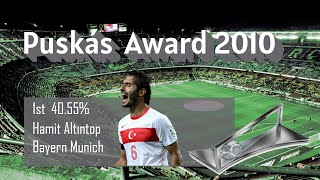 Hamit Altintops crazy volley  Puskás Award Winner 2010 [upl. by Iegres]