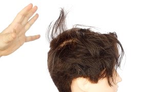 How to Tame a Hair Cowlick or Swirl  TheSalonGuy [upl. by Aenahs]