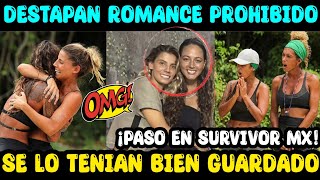 ¡NO PUEDE SER  DESTAPAN ROMANCE PROHIBIDO  SE LO TENIAN BIEN GUARDADO  ¡PASO EN SURVIVOR MX [upl. by Hakym]