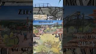 Neue Achterbahnen im Jaderpark  Ziegel Blitz  Artwork  Ride Review [upl. by Rengaw]