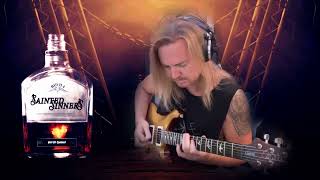 Sainted Sinners Out of control Guitar Playthrough by Frank Pané PRS Guitars Rock of Angels Records [upl. by Rothstein615]