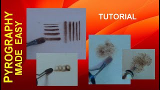 Wood burning for beginners  How to Use the Shader Pen Tip  pyrography tutorial [upl. by Simmonds677]