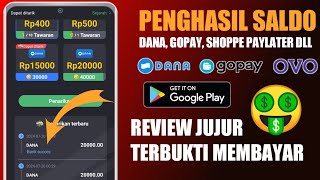 Belum Viral💸 Apk Penghasil Uang Saldo Dana Tercepat 2024 Terbukti Membayar  Apk Penghasil Dana [upl. by Monroe]