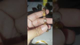 Golden Sakura Agate with Alashan Turning charm DIY💕 Follow us for more Gemstone Ideas Hit 👍 and Sub [upl. by Perni425]