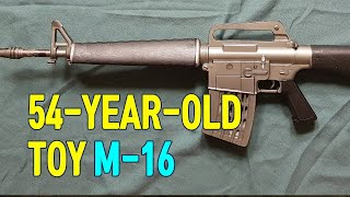 RARE Mattels Toy Gun  M16 Marauder Review 미국 마텔 사의 장난감총 M16 머로더 [upl. by Frederick446]