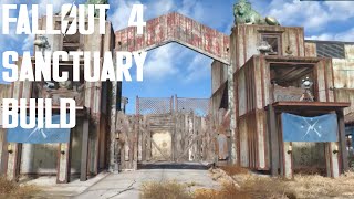 Fallout 4 Sanctuary settlement build [upl. by Diann]