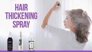 5 Best Hair Thickening Spray for Fine amp Thin Hair [upl. by Marie-Ann]