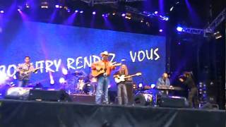 Daryle Singletary quot old violin quot live in France at quot Country rendezvous festival quot 2010 [upl. by Anay]