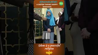 A young sister reverted to Islam shorts shortsfeed I Real Stories [upl. by Aleemaj]