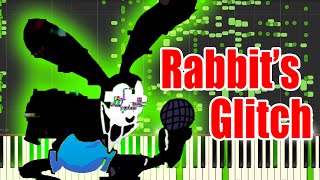 Rabbit’s Glitch  FNF VS Corrupted Oswald MIDI  Rabbit’s Glitch Piano sound [upl. by Mayda]