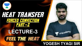 Forced Convection Part2  Heat Transfer  GATE amp ESE Exams  Yogesh Tyagi [upl. by Aihgn509]