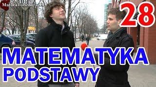 MATEMATYKA PODSTAWY odc 28 [upl. by Conias520]