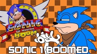 COMO “MELHORAR” UM CLÁSSICO EM SONIC 1 BOOMED  Sonic Fan Games 5 [upl. by Nooj]