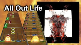 Clone Hero Chart Preview  All Out Life  Slipknot Guitar Pro Drums [upl. by Sylado558]