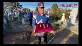 Teleorman  Ceremonie funerară Colonel în rezervă TÎRLIE Radian Laurențiu [upl. by Fennessy819]