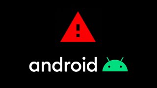 Android System Error Screens [upl. by Sinclare]