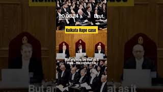 CJI Angered Over Reappointment of RG Kar Hospital Presidentlawandjusticesupremecourtcjiapexcourt [upl. by Agosto249]