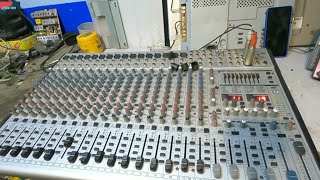 BEHRINGER EURODESK SL2442FXPRO repair full video [upl. by Eissirc]