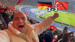 DEUTSCHLAND VS TÜRKEI  STADIONVLOG 🇩🇪🇹🇷 TÜRKEN ÜBERNEHMEN BERLIN [upl. by Garlinda696]