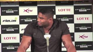 BADR HARI VS ALISTAIR OVEREEM 2 Revenge Battle  K1 WGP 2009  Semi final Yokohama  05122009 [upl. by Judie592]